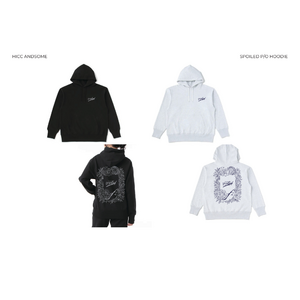 「spoiled」パーカー